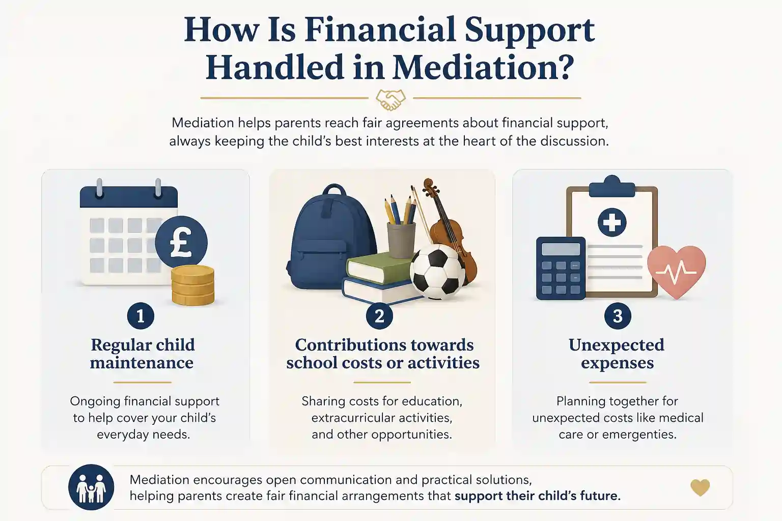 How Is Financial Support Handled in Mediation Rhyl